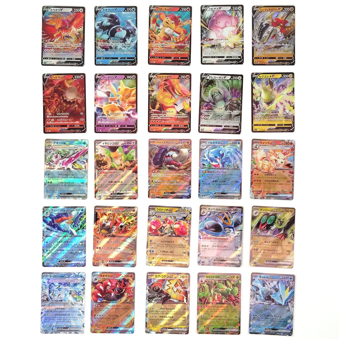 Pokemon Card Bulk Lot 100 V ex VMAX VSTAR NM-LP No Dupes Japanese US Stock 804