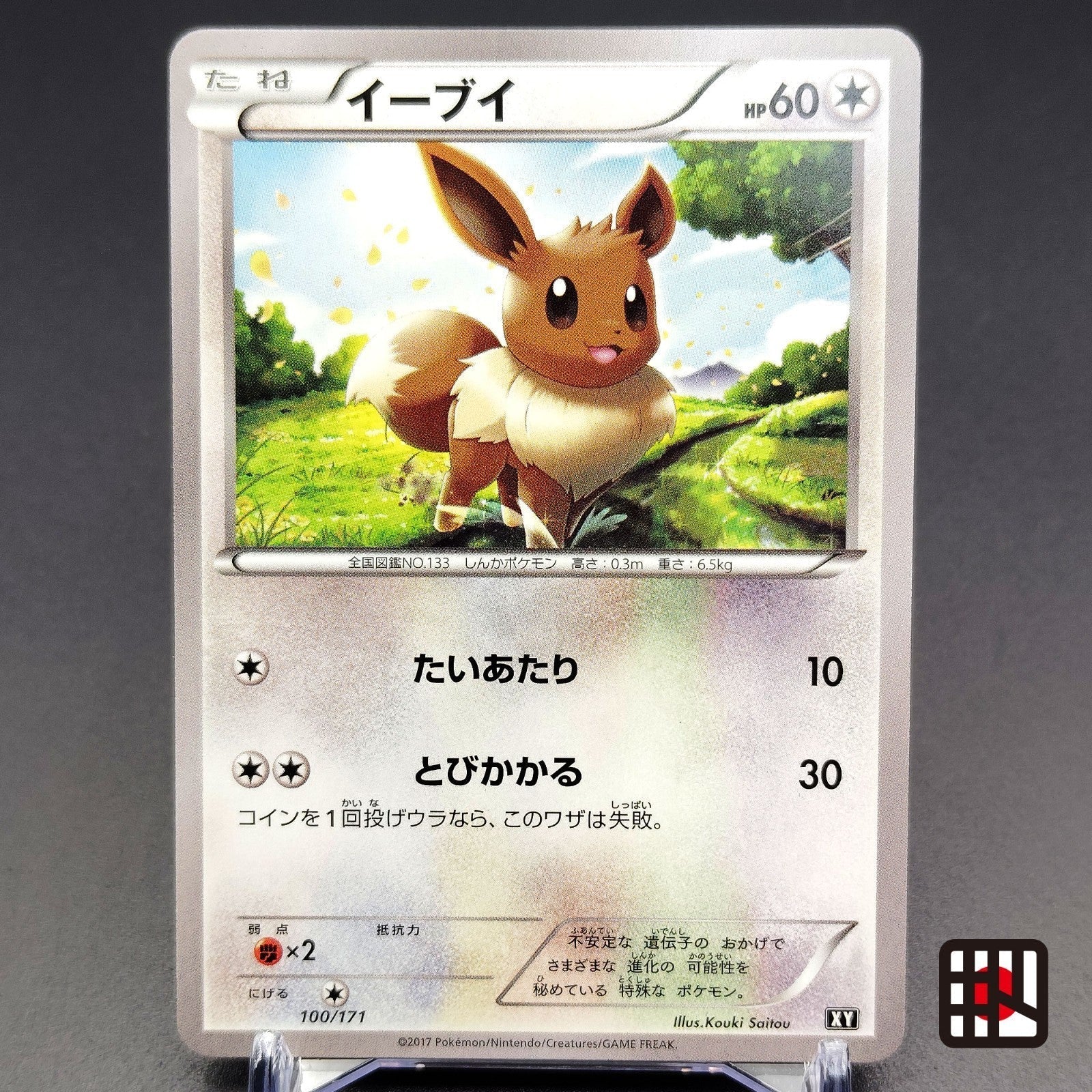 Eevee The Best of XY 100/171 Near mint 2024 Japanese Pokemon Card