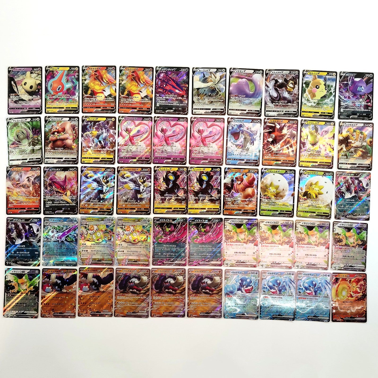 Pokemon Card Bulk Lot 500 V ex VMAX VSTAR NM-LP Japanese US Stock 10