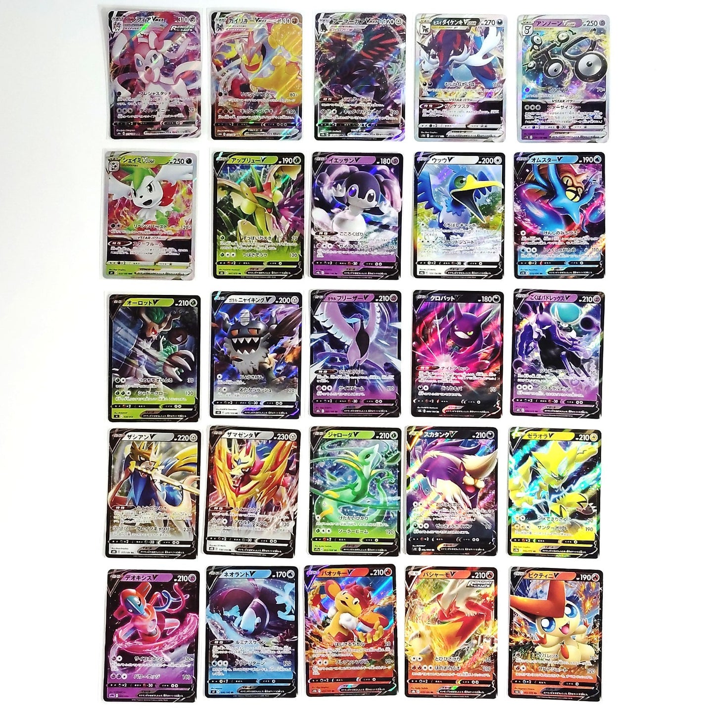 Pokemon Card Bulk Lot 100 V ex VMAX VSTAR NM-LP No Dupes Japanese US Stock 728
