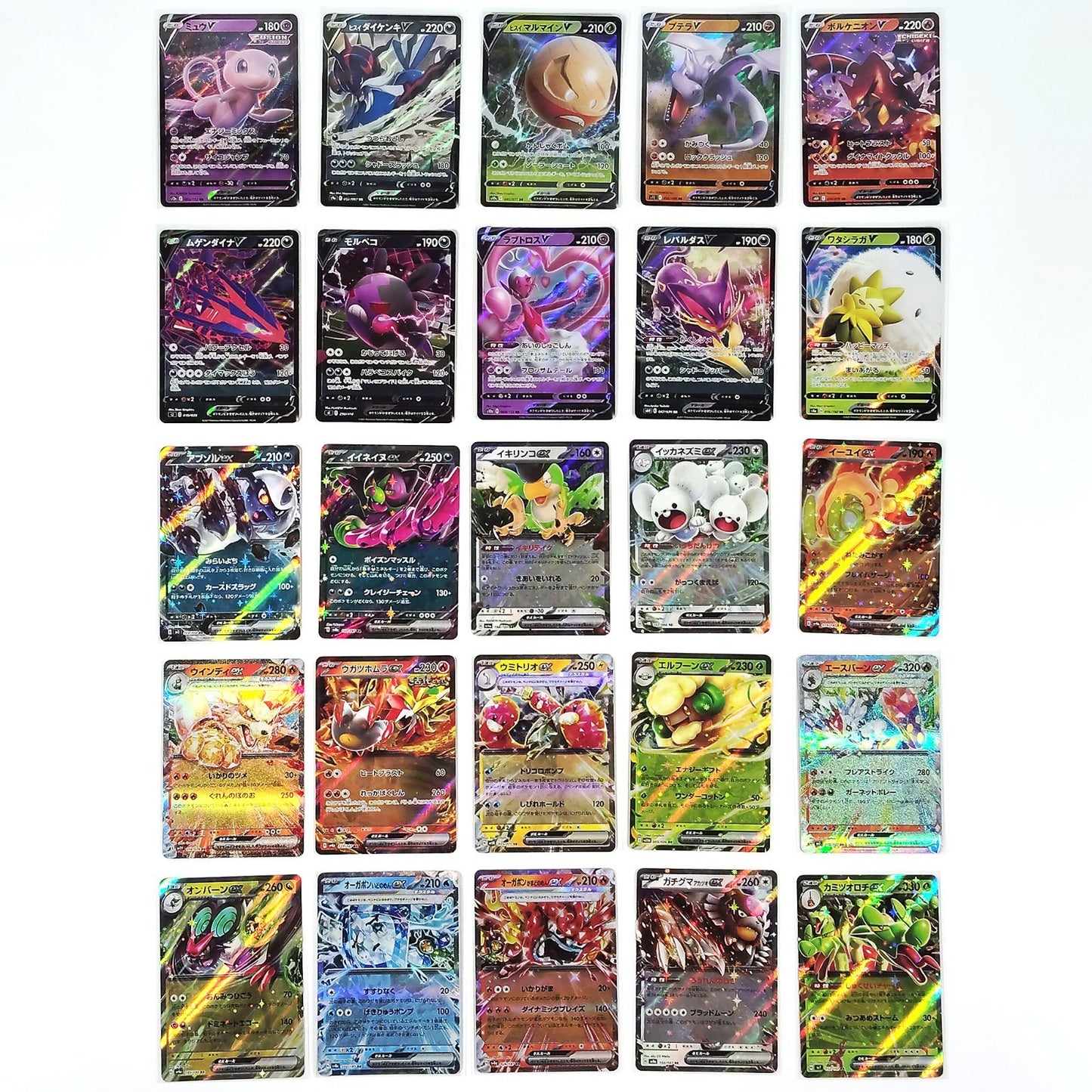 Pokemon Card Bulk Lot 100 V ex VMAX VSTAR NM-LP No Dupes Japanese US Stock 757