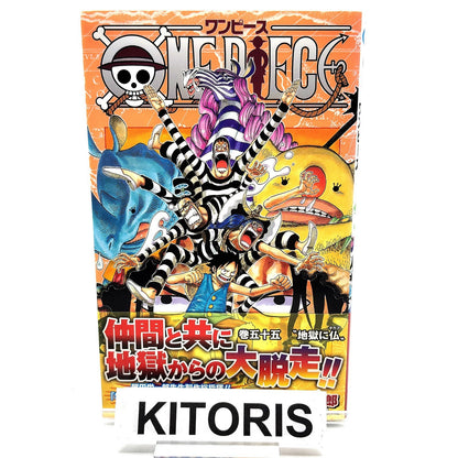 One Piece 1st Printing Vol 55 First Edition Shohan Manga Japanese 2009 Jump R2