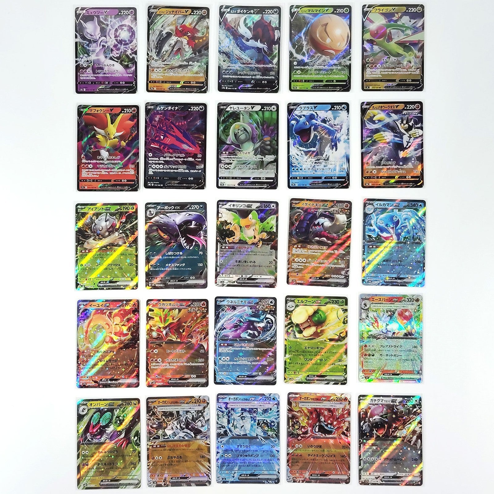 Pokemon Card Bulk Lot 100 V ex VMAX VSTAR NM-LP No Dupes Japanese US Stock 749