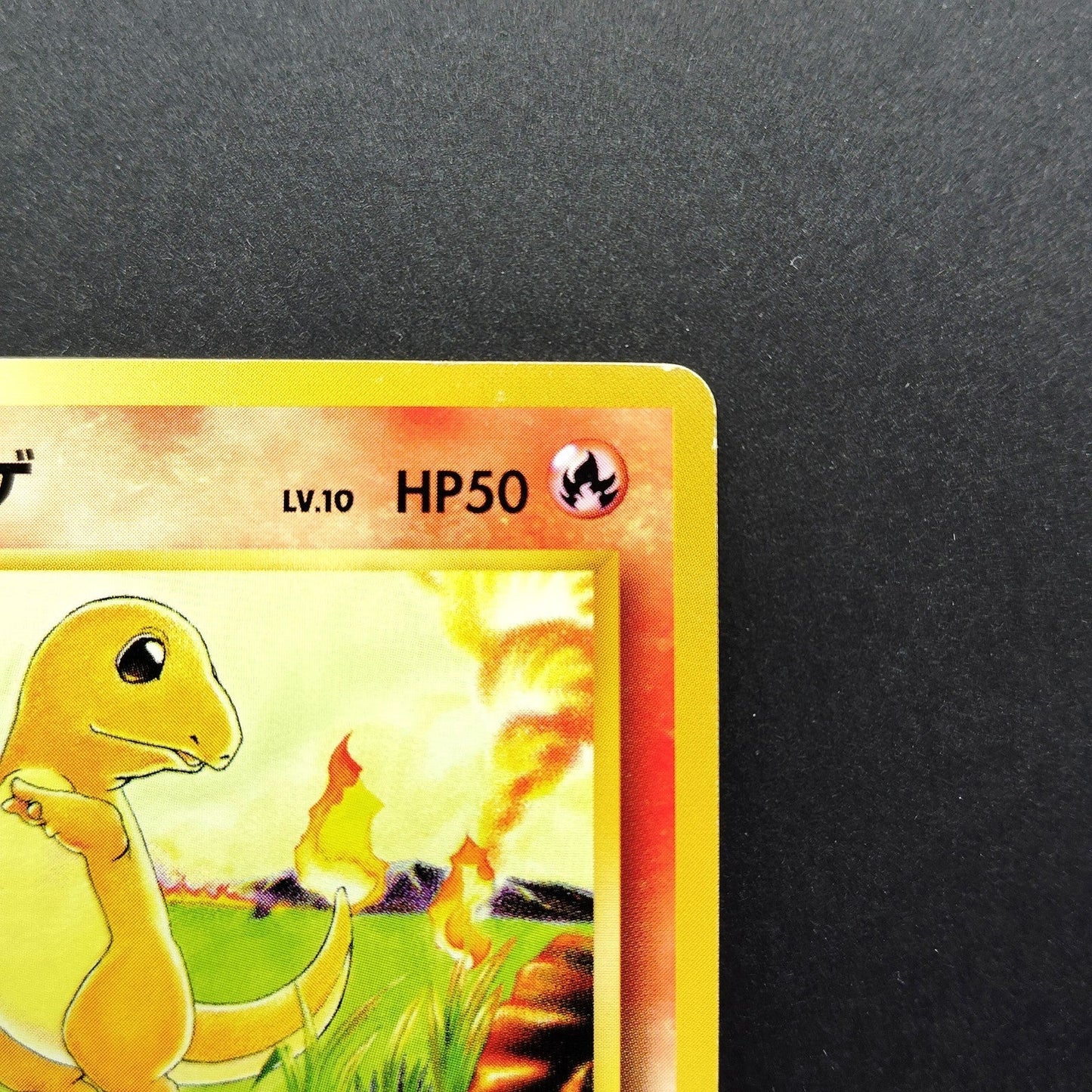 Charmander LV.10 No.004 Old Back LP Japanese Pokemon Card