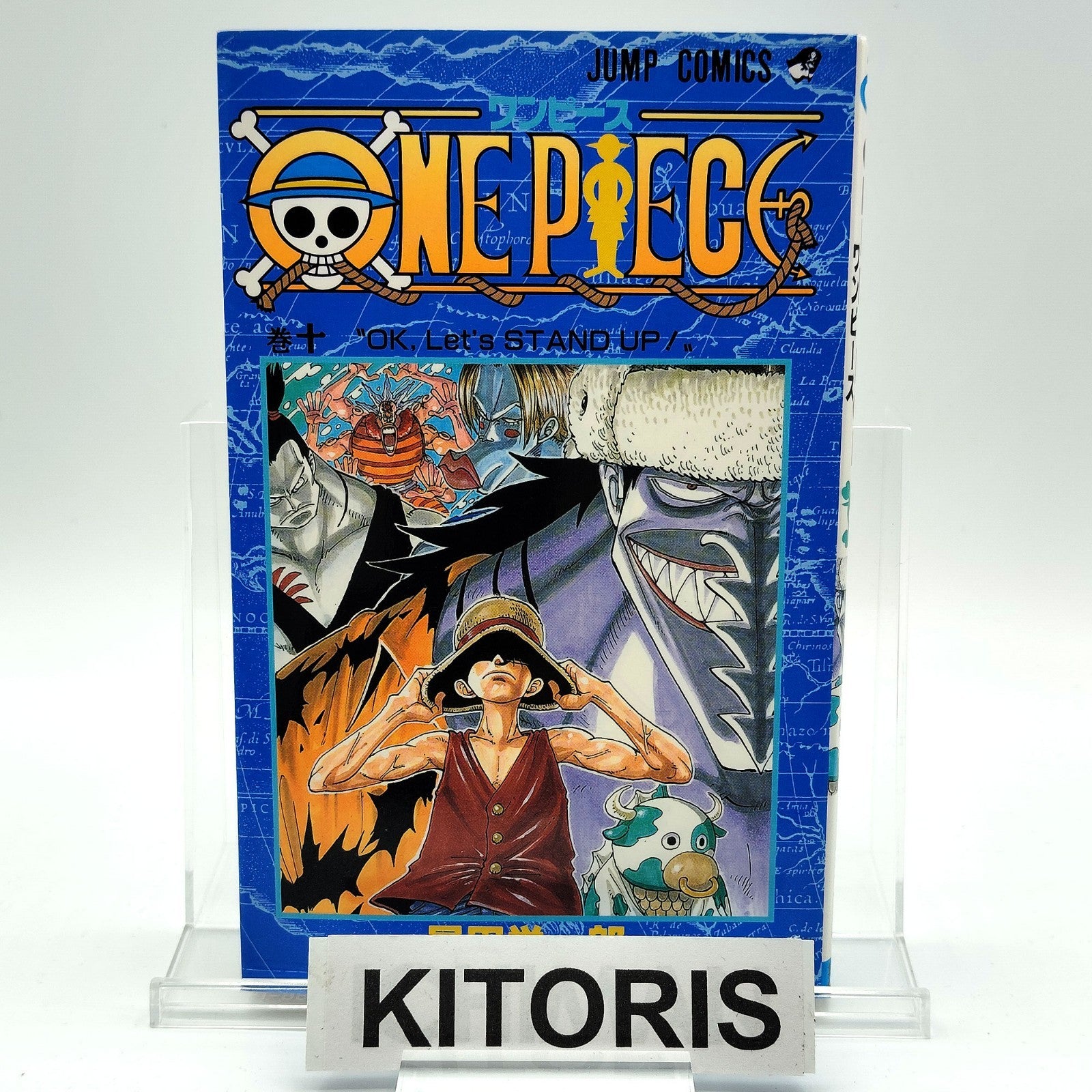 One Piece 1st Printing Vol 10 First Edition Japanese 1999 Eiichiro Oda R2