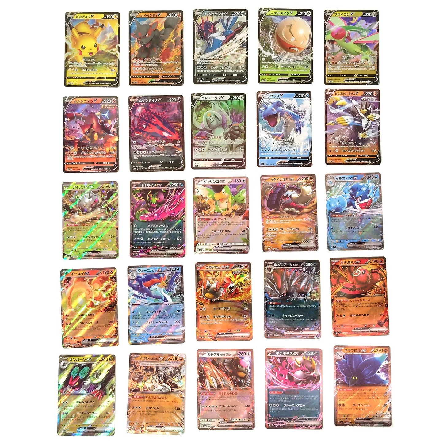 Pokemon Card Bulk Lot 100 V ex VMAX VSTAR NM-LP No Dupes Japanese US Stock 765