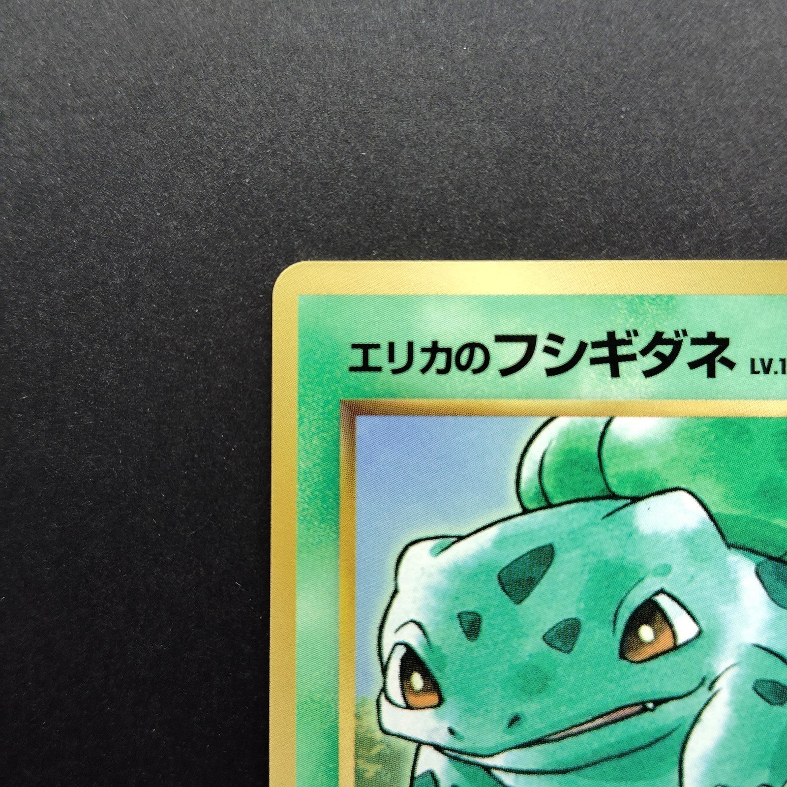 Erika's Bulbasaur LV.15 No.001 Old Back LP Japanese Pokemon Card