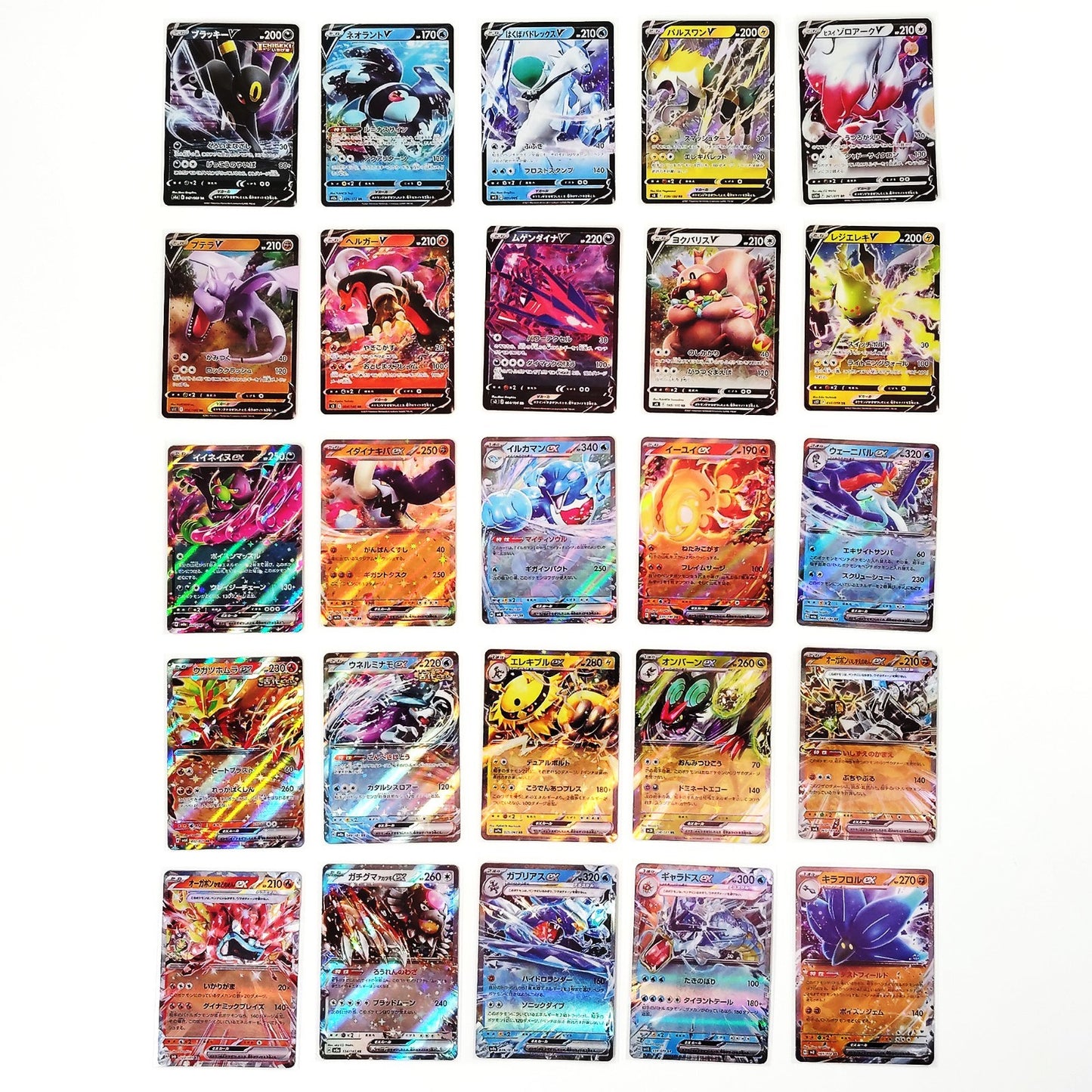 Pokemon Card Bulk Lot 100 V ex VMAX VSTAR NM-LP No Dupes Japanese US Stock 815