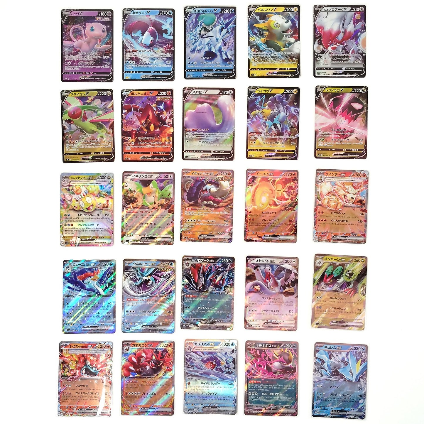 Pokemon Card Bulk Lot 100 V ex VMAX VSTAR NM-LP No Dupes Japanese US Stock 803