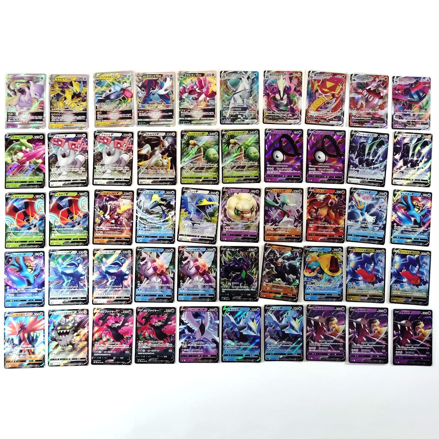 Pokemon Card Bulk Lot 500 V ex VMAX VSTAR NM-LP Japanese 48 Pikachu Mewtwo