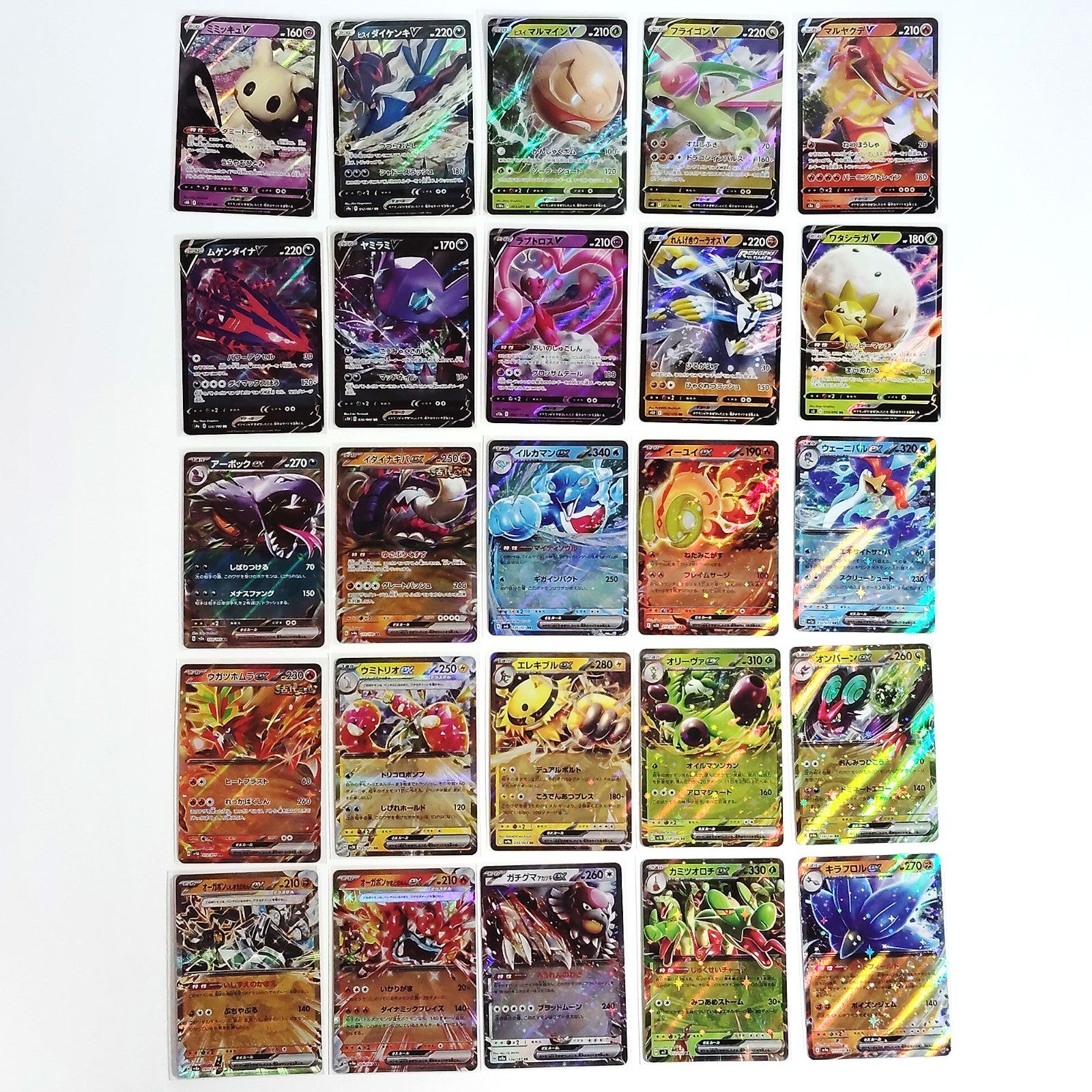 Pokemon Card Bulk Lot 100 V ex VMAX VSTAR NM-LP No Dupes Japanese US Stock 704