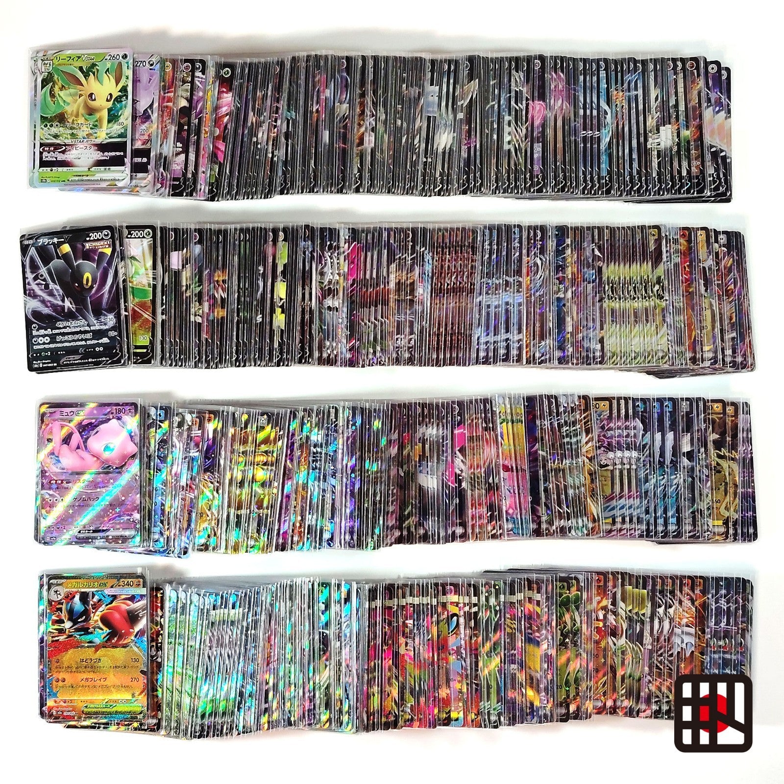 Pokemon Card Bulk Lot 500 V ex VMAX VSTAR NM-LP Japanese 52 leafeon Umbreon mew