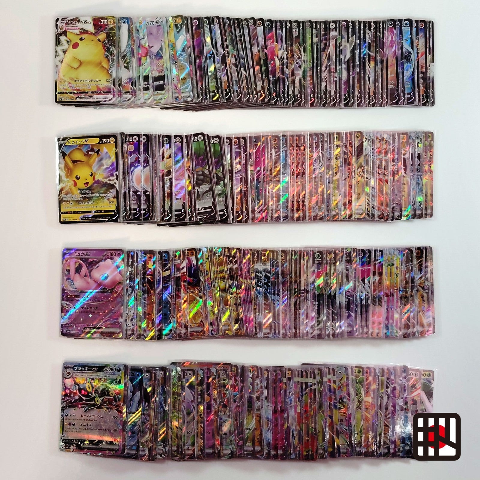 タッグチーム、V、VMAX、VSTER、ex、メガ　まとめ売り　136枚 Pokemon TCG - 5 English EX / GX / V / VMAX / EX Cards Assorted
