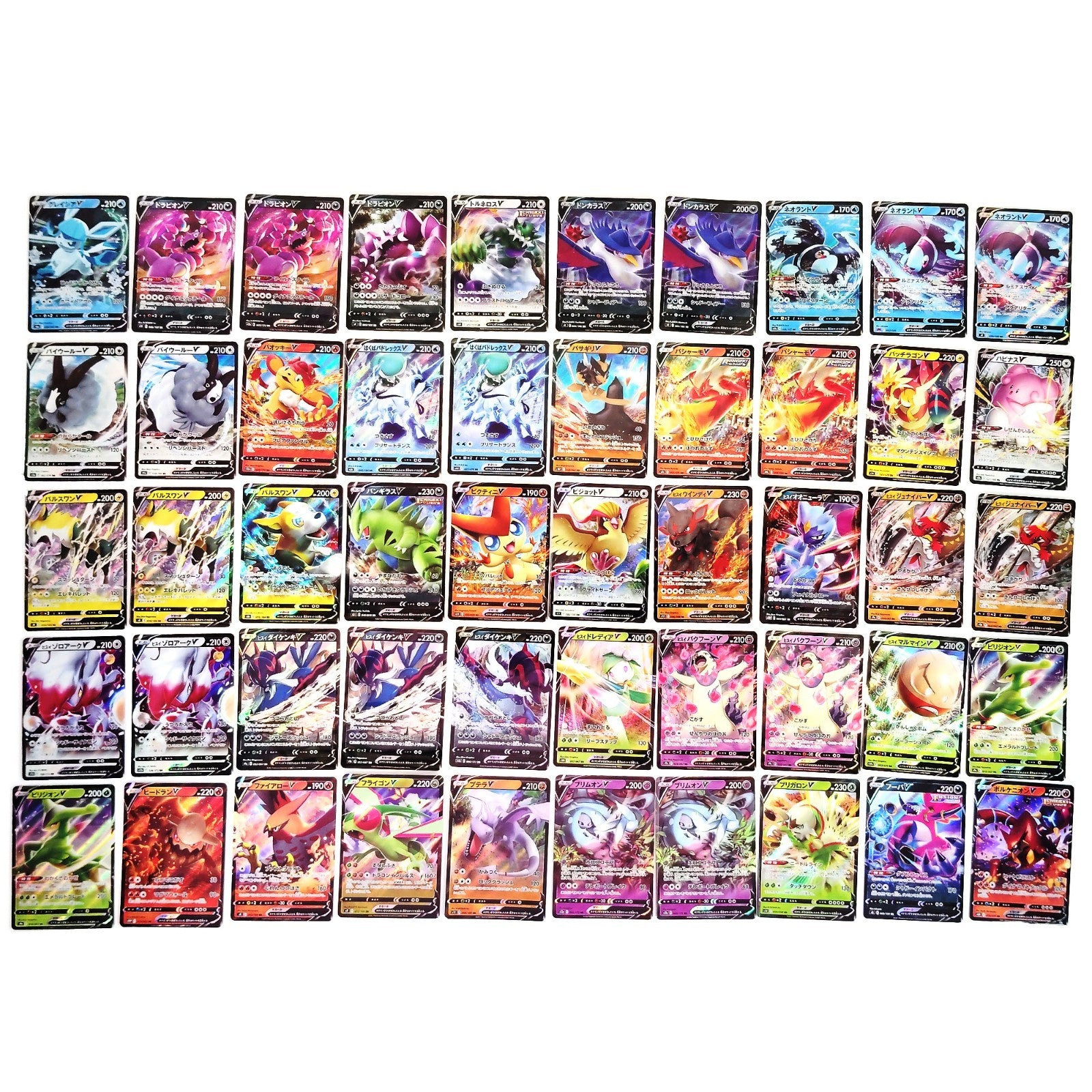 Pokemon Card Bulk Lot 500 V ex VMAX VSTAR NM-LP Japanese US Stock 16