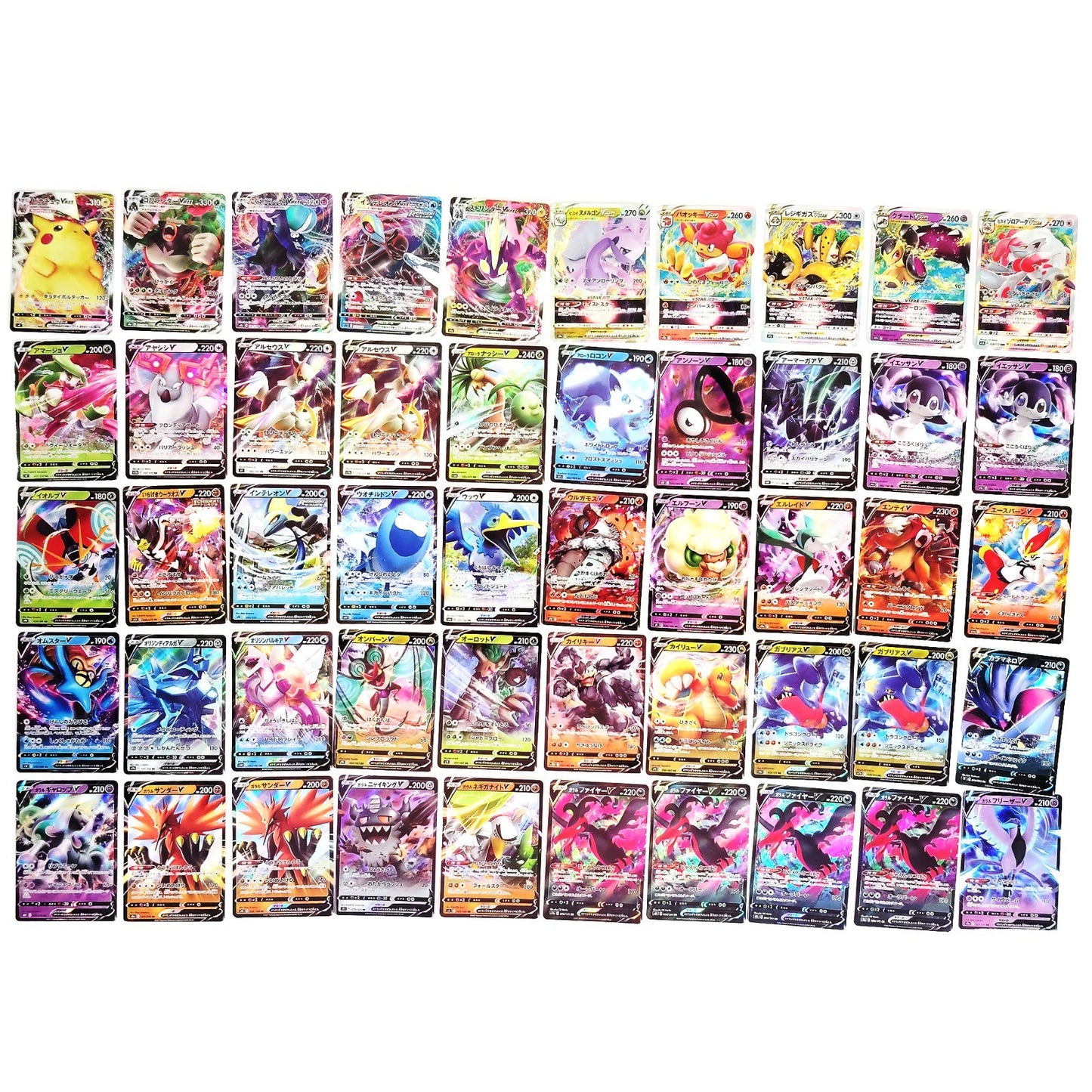 Pokemon Card Bulk Lot 500 V ex VMAX VSTAR NM-LP Japanese US Stock 17