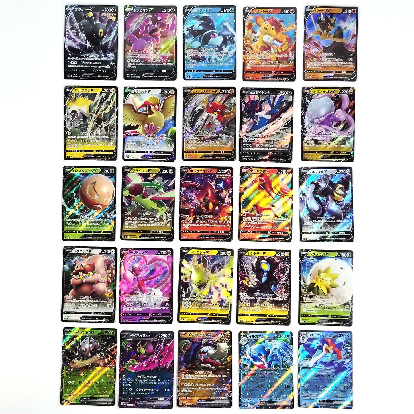 Pokemon Card Bulk Lot 100 V ex VMAX VSTAR NM-LP No Dupes Japanese US Stock 647