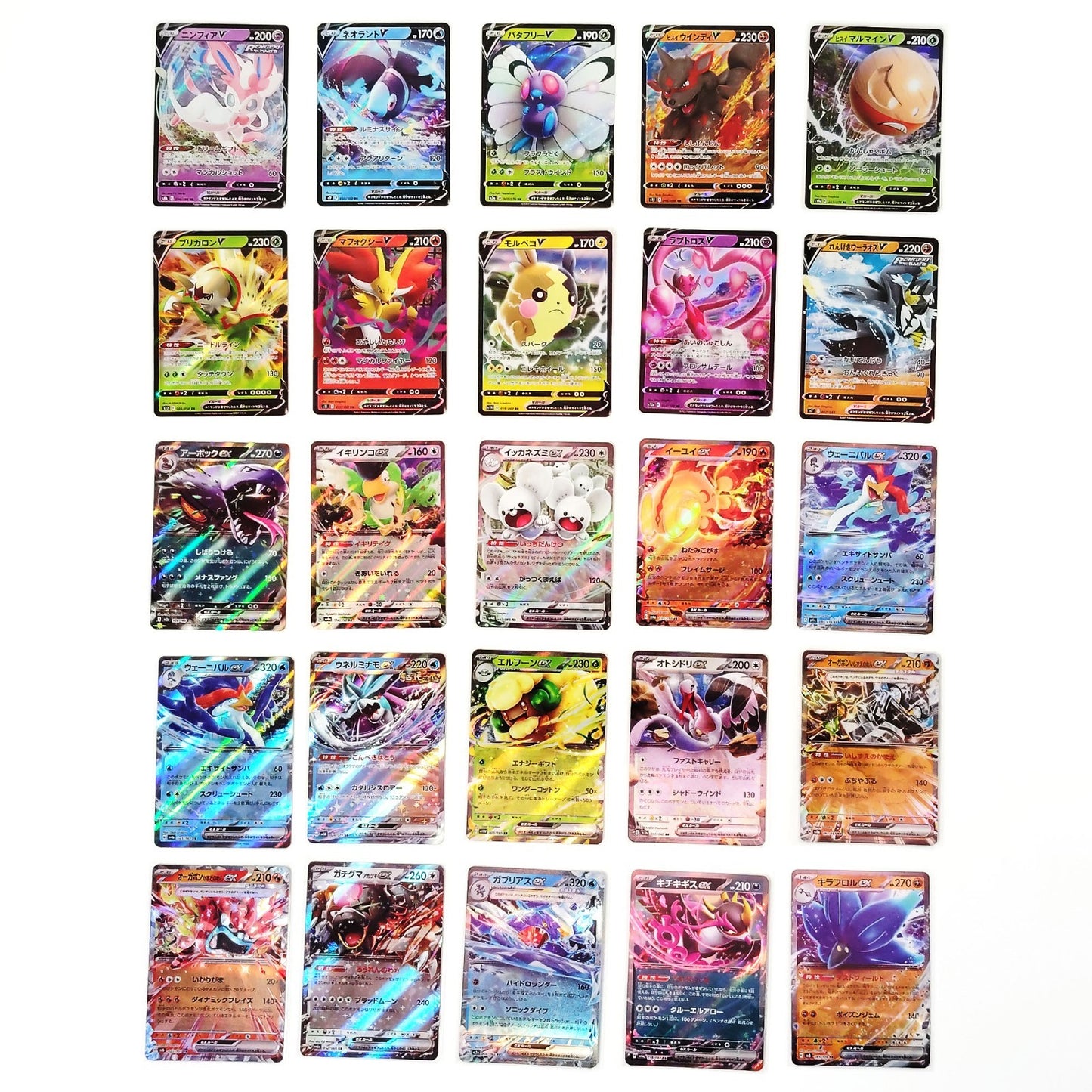 Pokemon Card Bulk Lot 100 V ex VMAX VSTAR NM-LP No Dupes Japanese US Stock 809