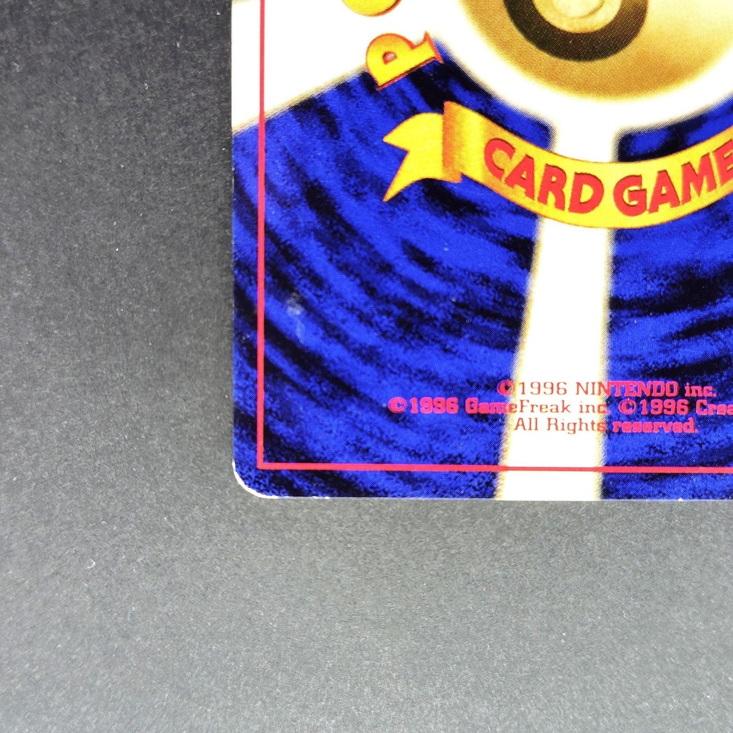 Squirtle LV.8 Base Set No.007 Old Back LP Japanese Pokemon Card