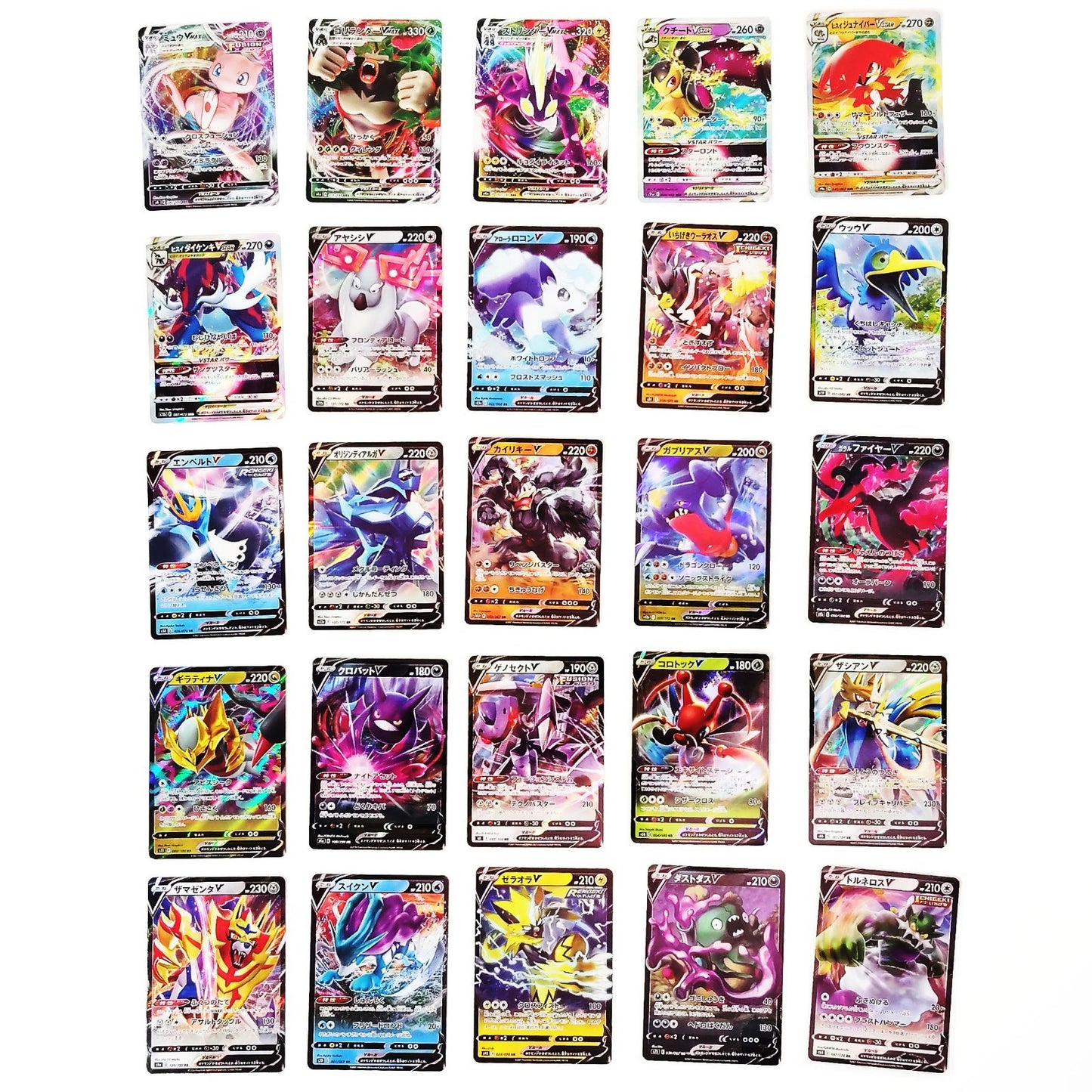 Pokemon Card Bulk Lot 100 V ex VMAX VSTAR NM-LP No Dupes Japanese US Stock 817
