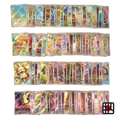 Pokemon Card Bulk Lot of 100 AR CHR NM-LP No Dupes Japanese US Stock 27