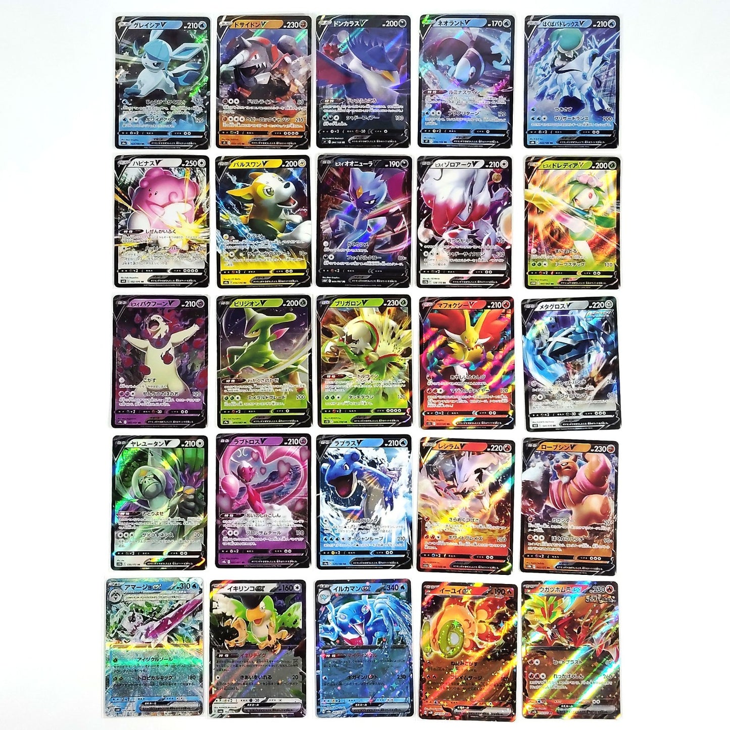 Pokemon Card Bulk Lot 100 V ex VMAX VSTAR NM-LP No Dupes Japanese US Stock 646