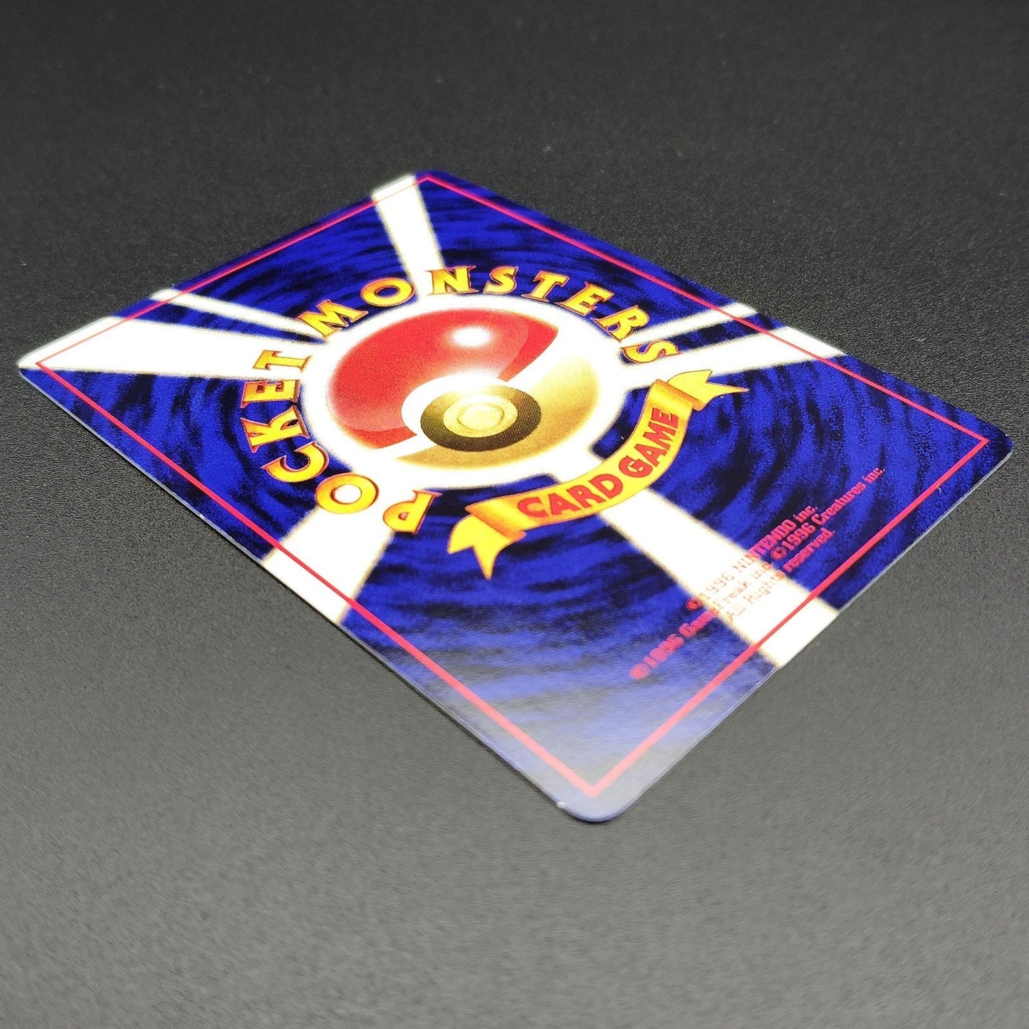 Growlithe LV.16 No.058 Old Back LP Japanese Pokemon Card