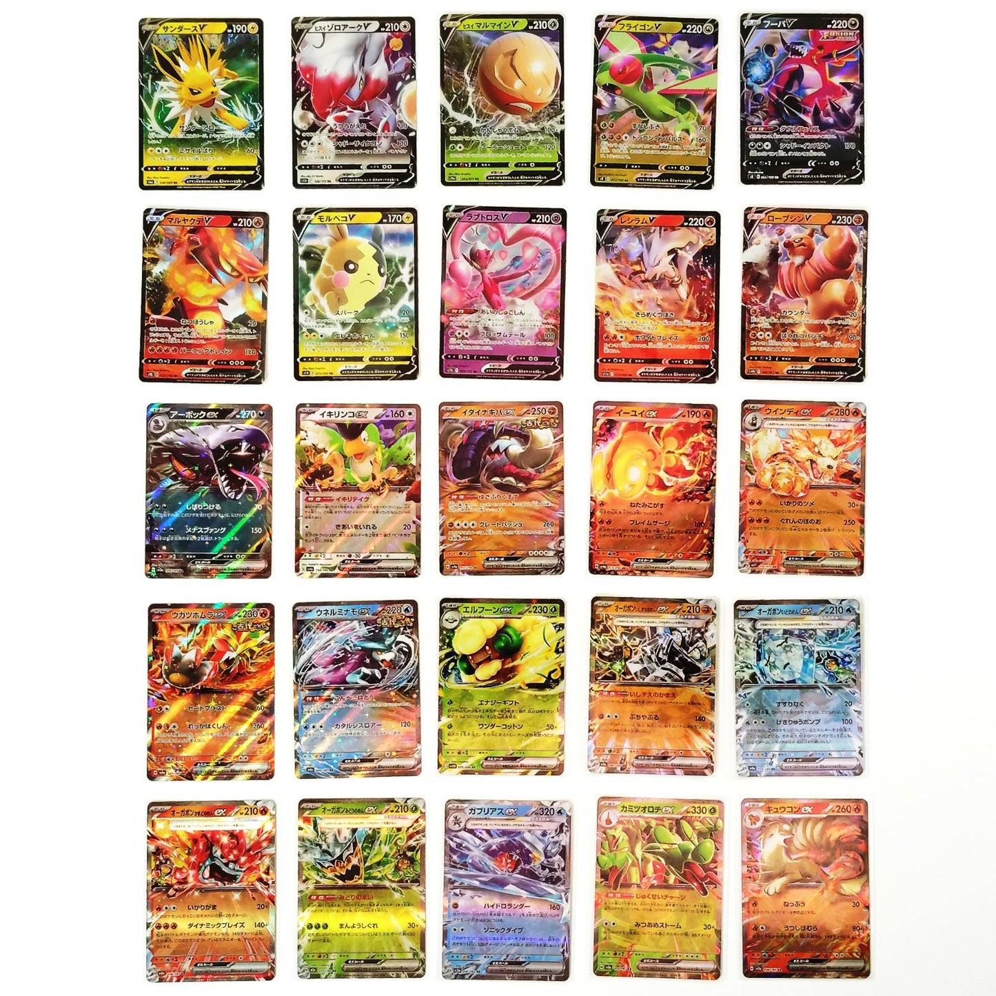 Pokemon Card Bulk Lot 100 V ex VMAX VSTAR NM-LP No Dupes Japanese US Stock 778