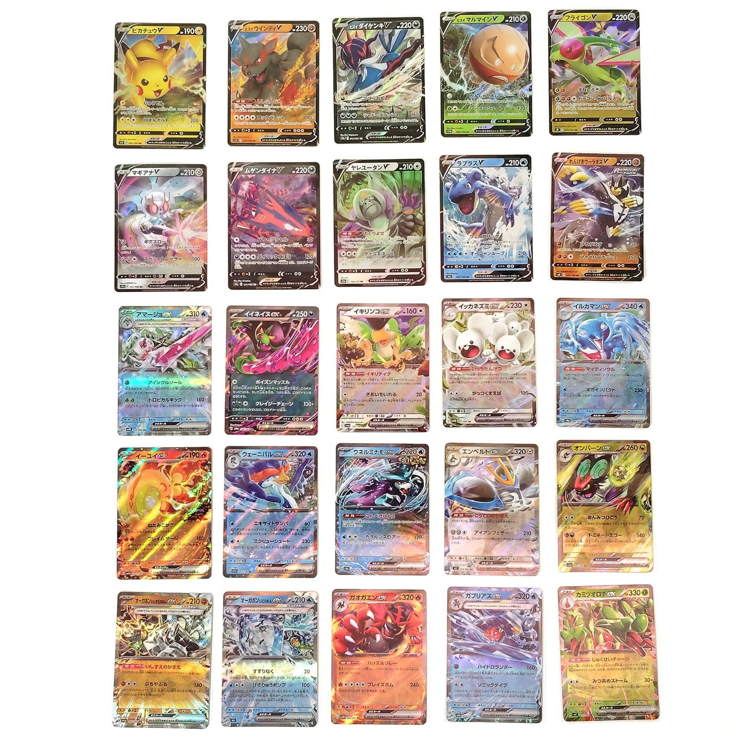 Pokemon Card Bulk Lot 100 V ex VMAX VSTAR NM-LP No Dupes Japanese US Stock 768