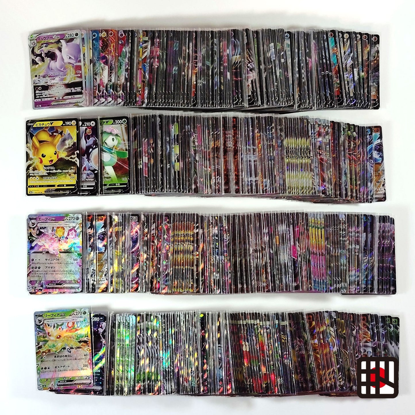 Pokemon Card Bulk Lot 500 V ex VMAX VSTAR NM-LP Japanese 48 Pikachu Mewtwo