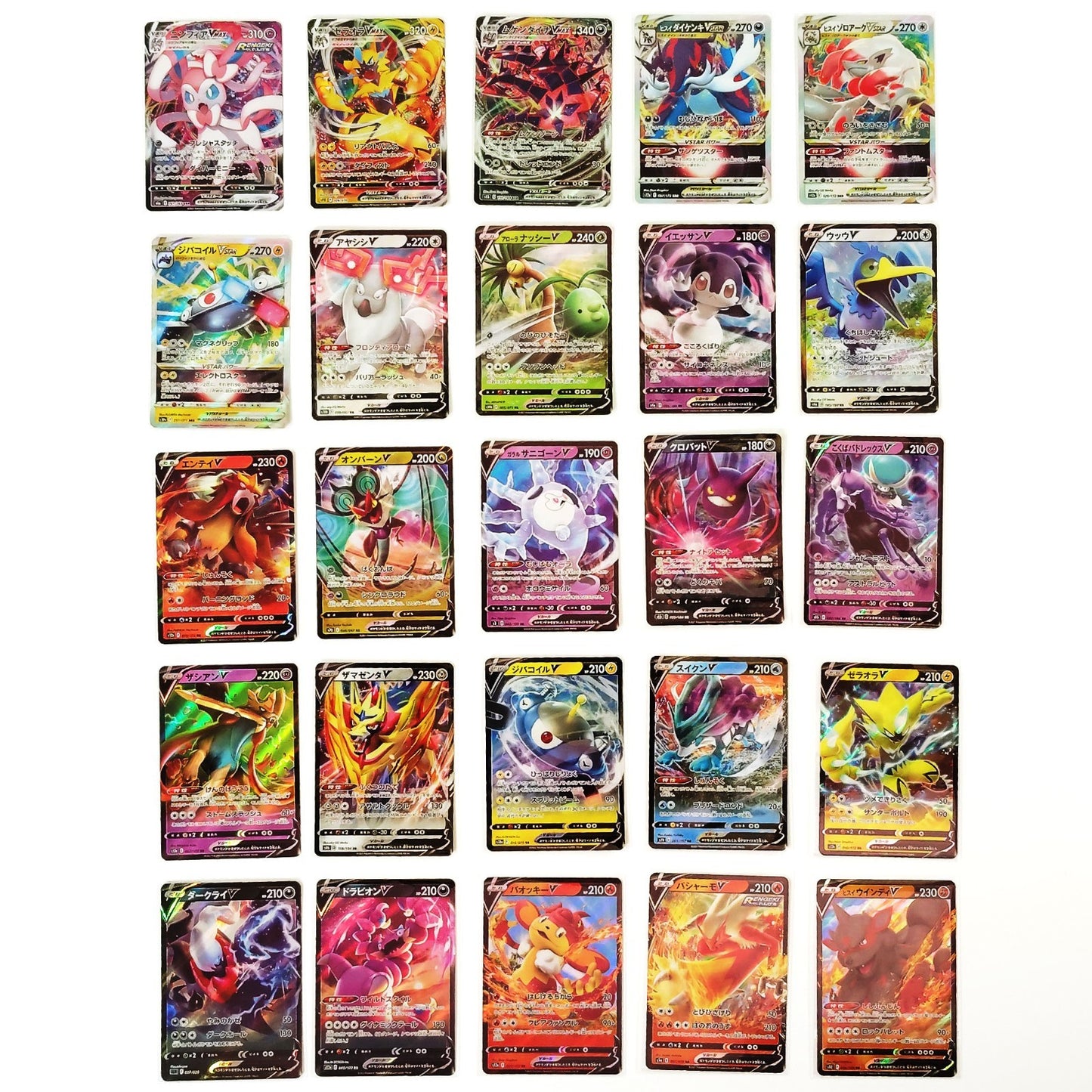 Pokemon Card Bulk Lot 100 V ex VMAX VSTAR NM-LP No Dupes Japanese US Stock 778