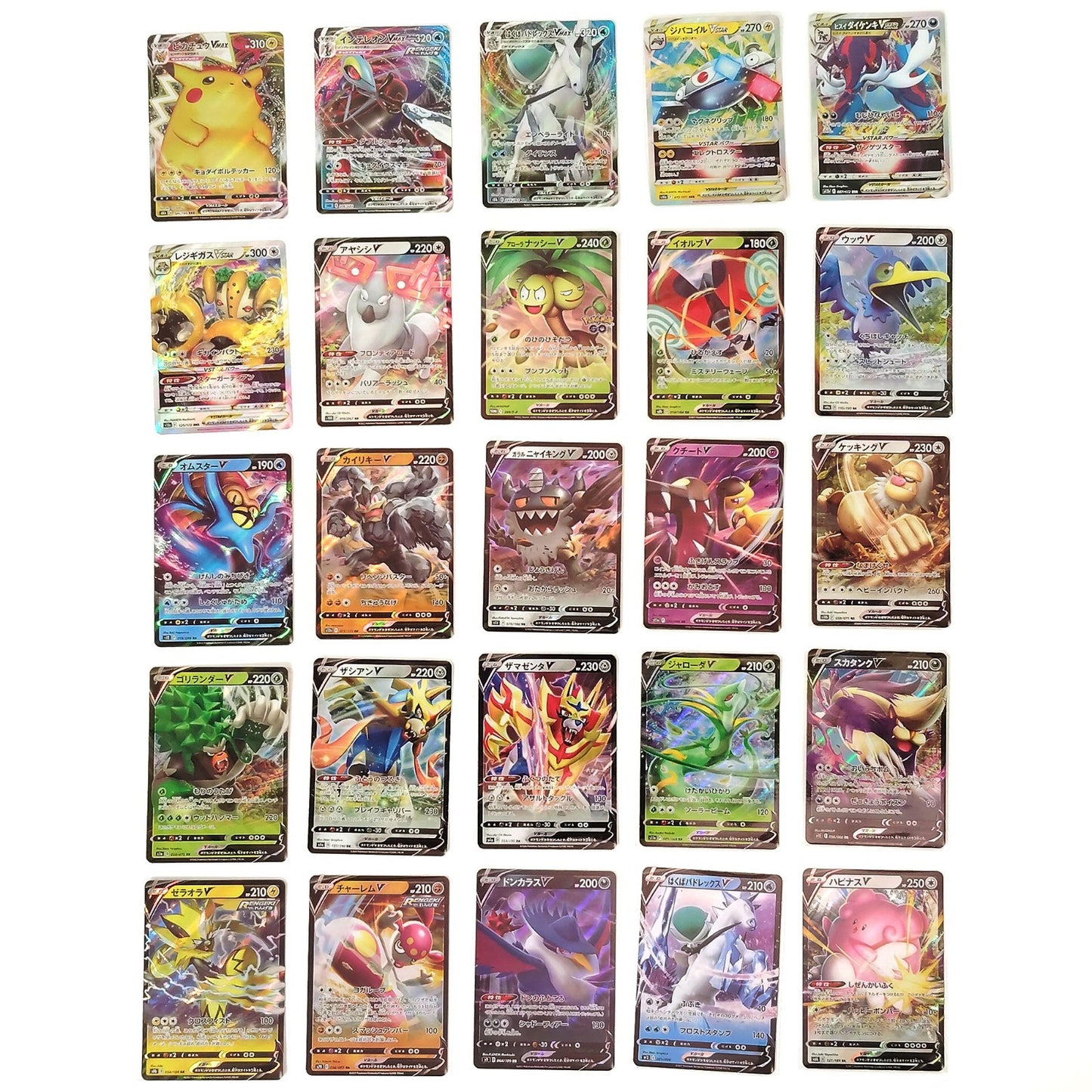 Pokemon Card Bulk Lot 100 V ex VMAX VSTAR NM-LP No Dupes Japanese US Stock 768