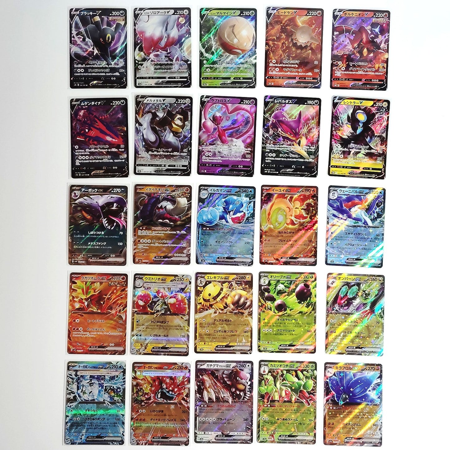 Pokemon Card Bulk Lot 100 V ex VMAX VSTAR NM-LP No Dupes Japanese US Stock 703