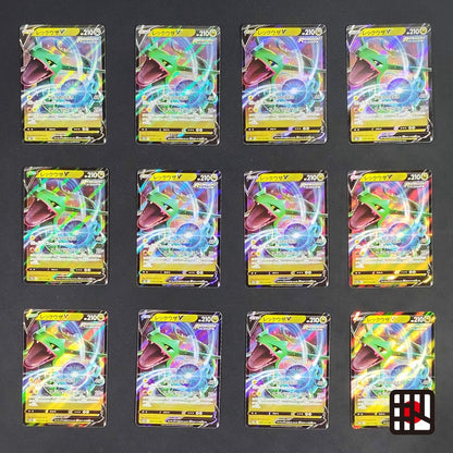 12 card Rayquaza V RR Lightly played Japanese Pokemon Card
