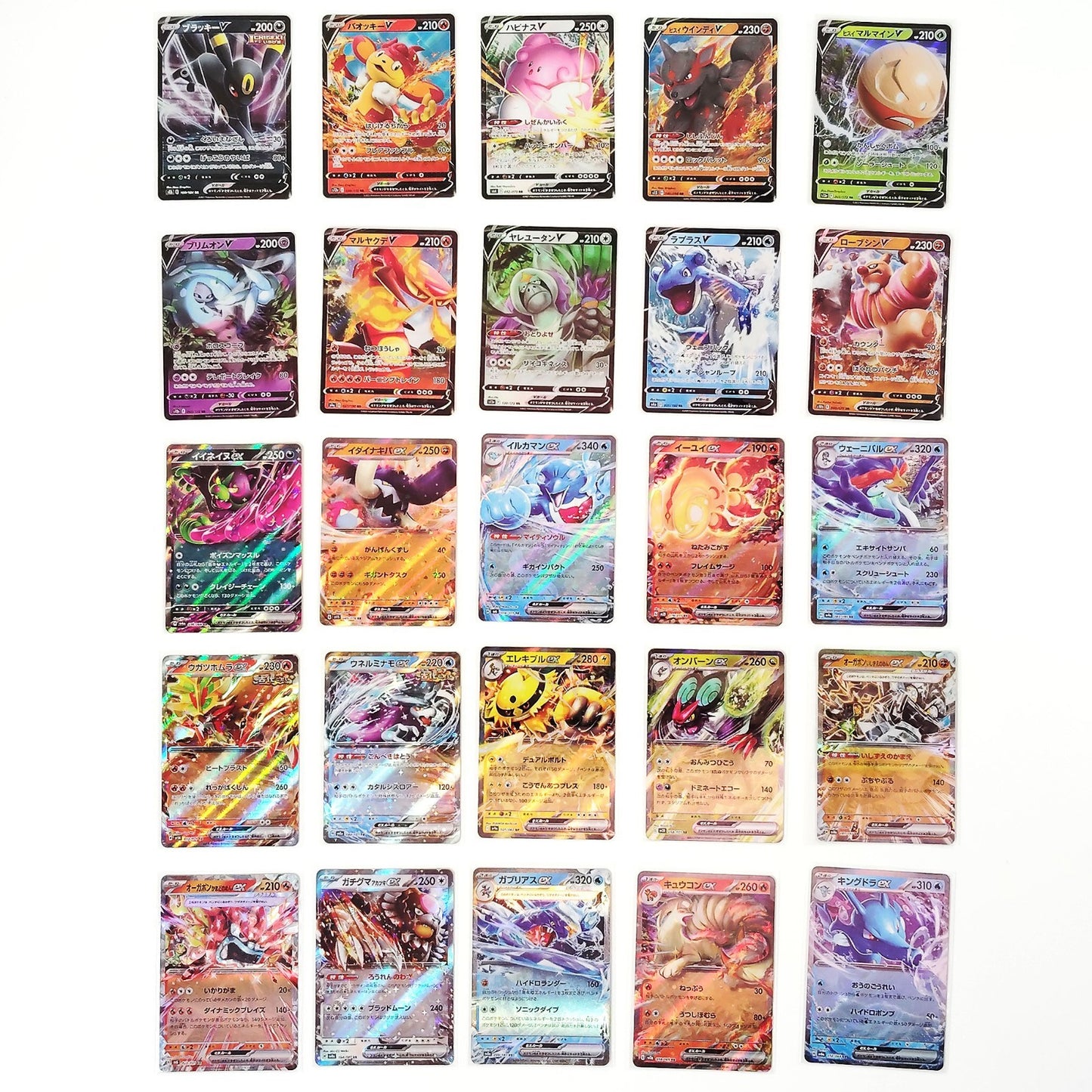 Pokemon Card Bulk Lot 100 V ex VMAX VSTAR NM-LP No Dupes Japanese US Stock 816