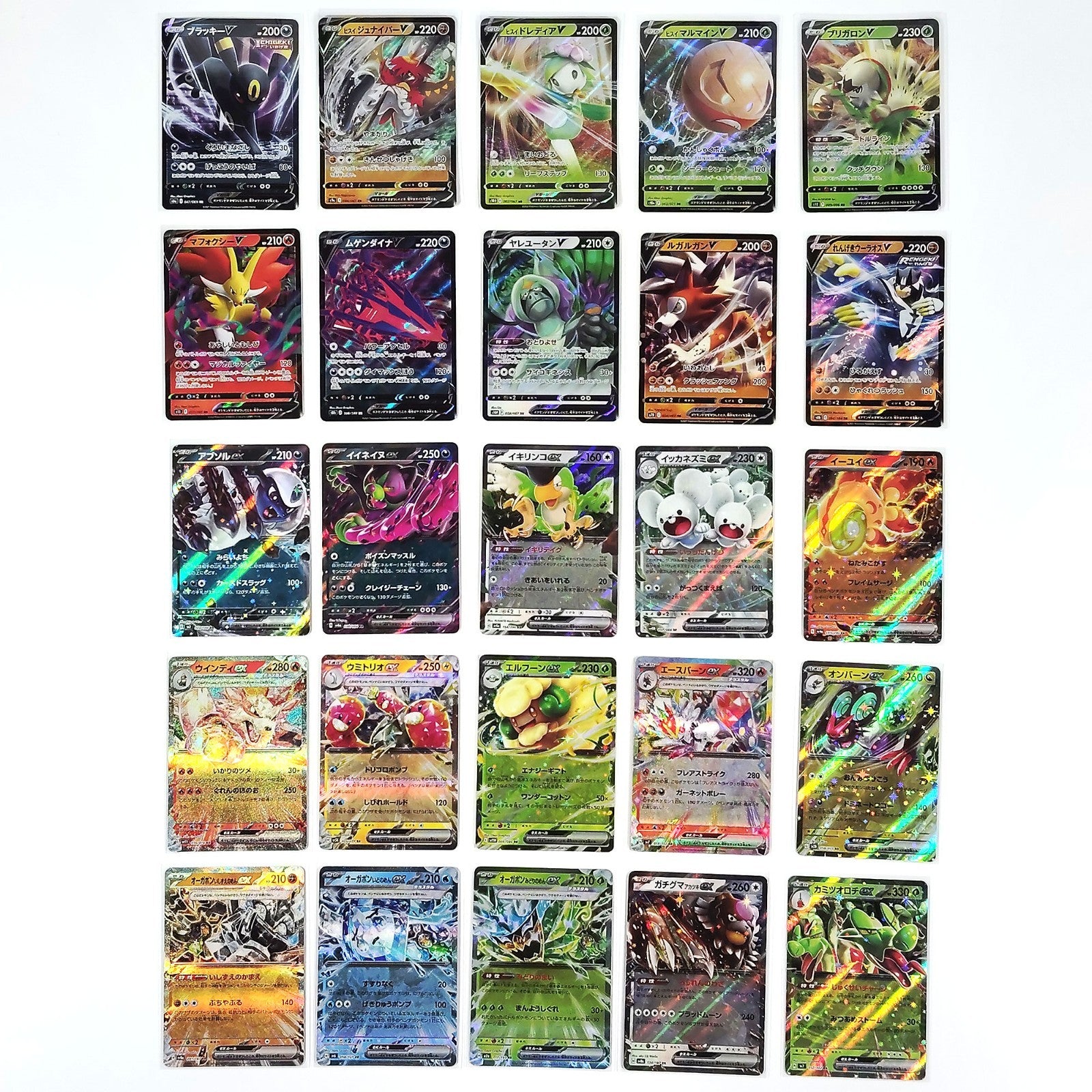 Pokemon Card Bulk Lot 100 V ex VMAX VSTAR NM-LP No Dupes Japanese US Stock 755
