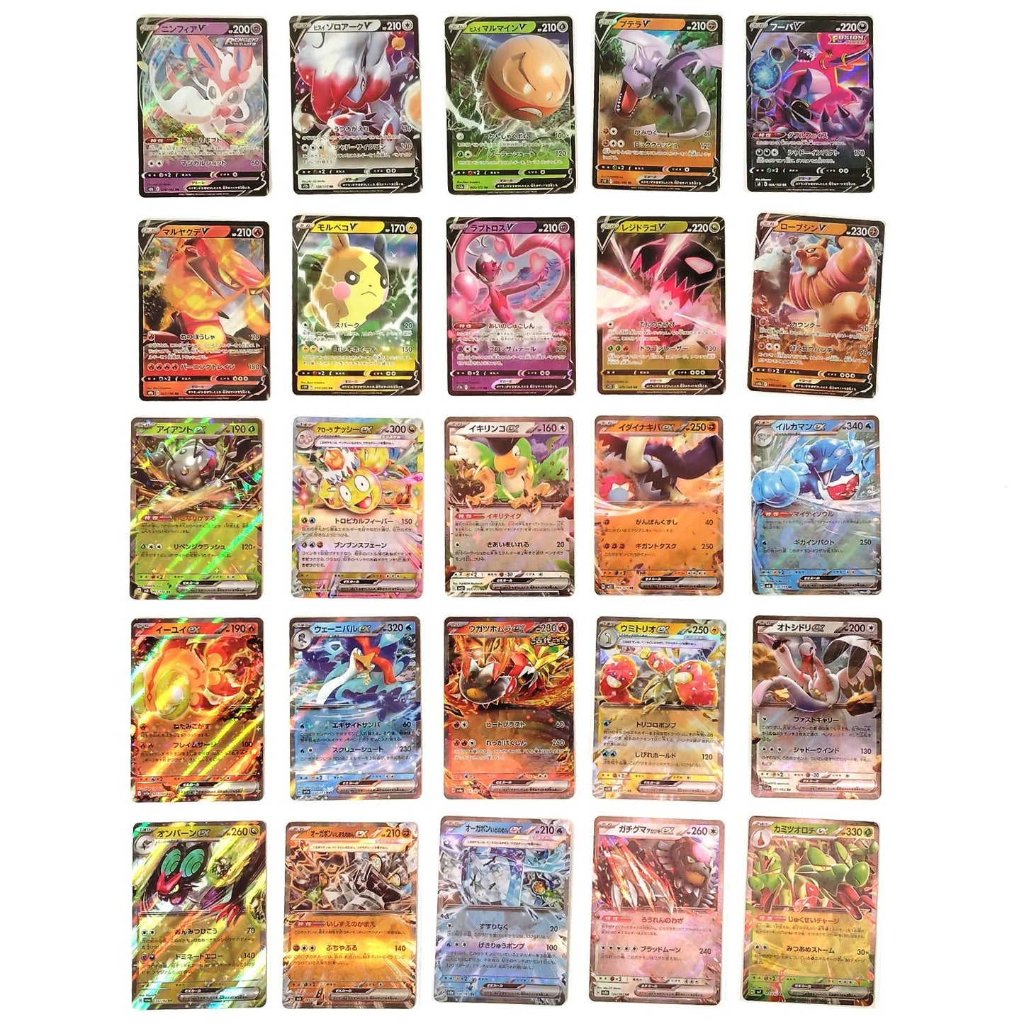Pokemon Card Bulk Lot 100 V ex VMAX VSTAR NM-LP No Dupes Japanese US Stock 773