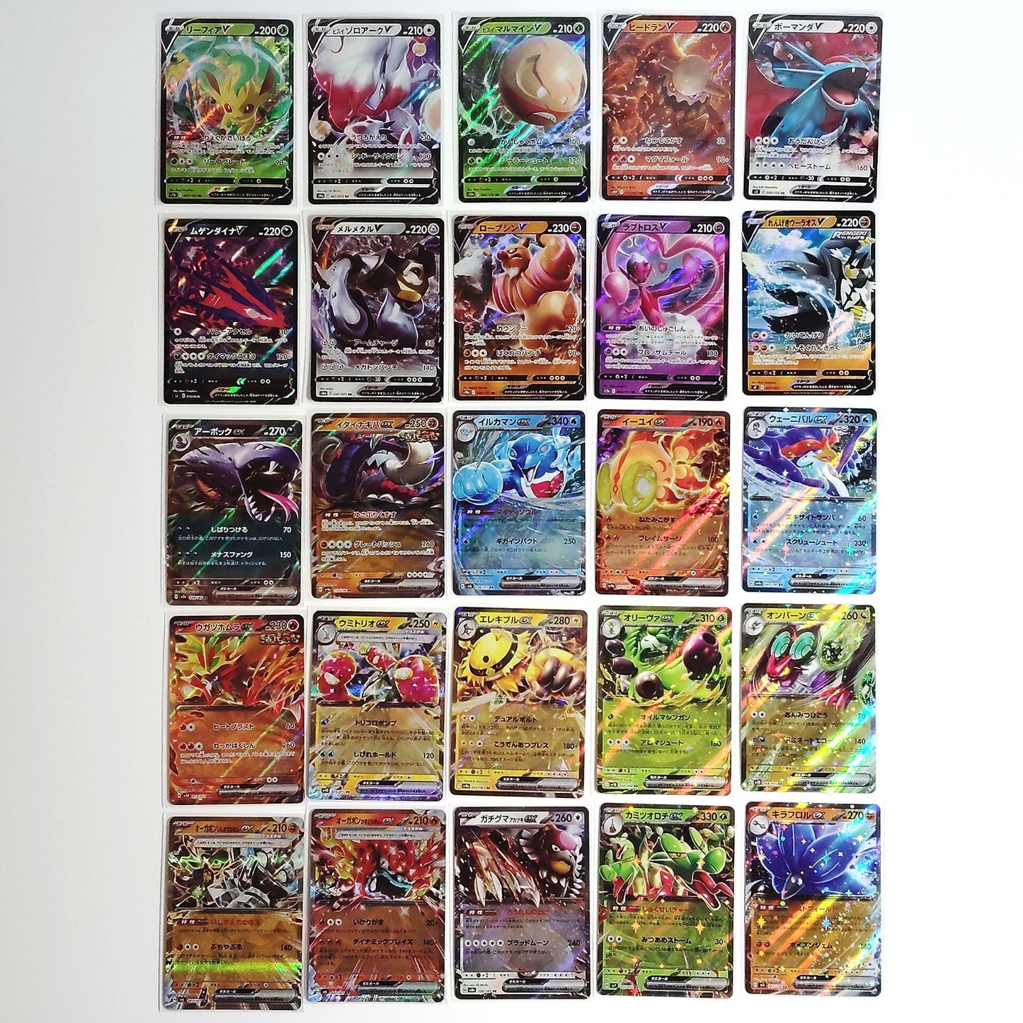 Pokemon Card Bulk Lot 100 V ex VMAX VSTAR NM-LP No Dupes Japanese US Stock 701