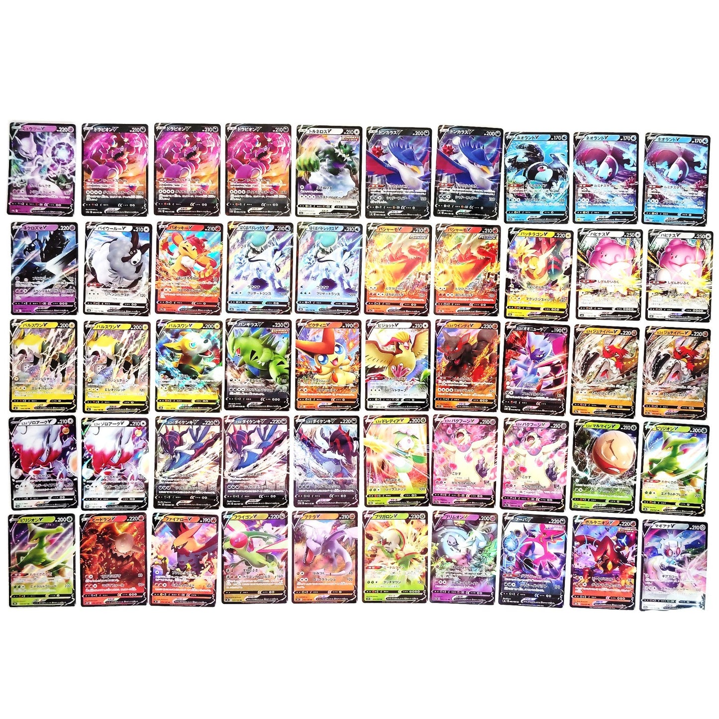 Pokemon Card Bulk Lot 500 V ex VMAX VSTAR NM-LP Japanese US Stock 17