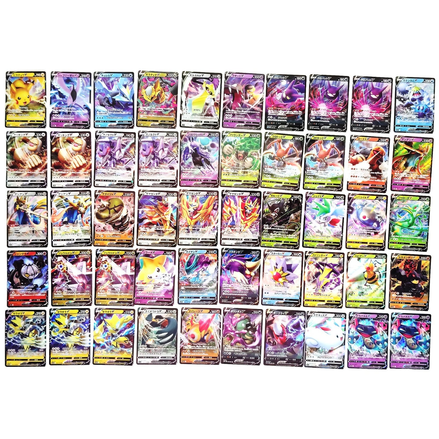 Pokemon Card Bulk Lot 500 V ex VMAX VSTAR NM-LP Japanese US Stock 17