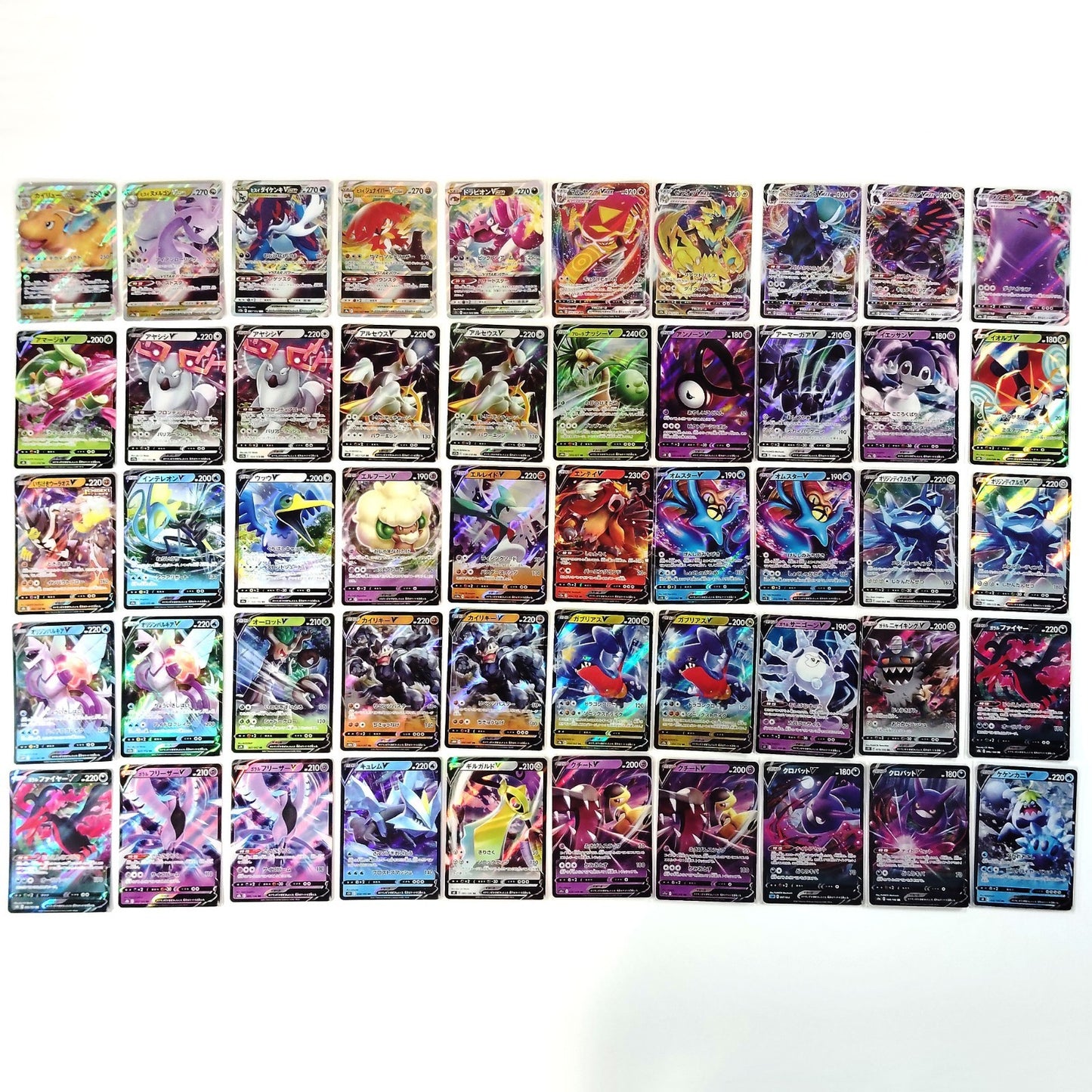 Pokemon Card Bulk Lot 500 V ex VMAX VSTAR NM-LP Japanese 44