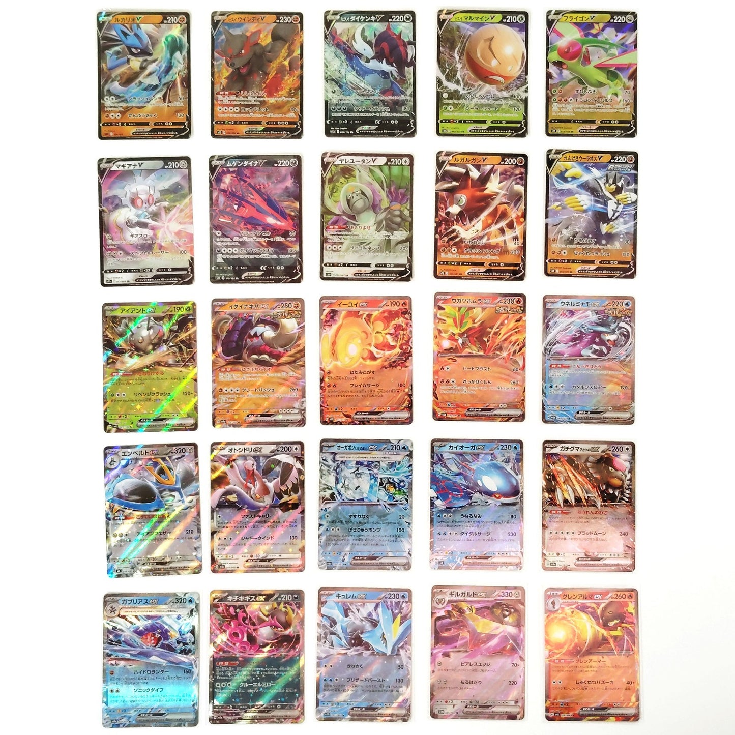 Pokemon Card Bulk Lot 100 V ex VMAX VSTAR NM-LP No Dupes Japanese US Stock 787