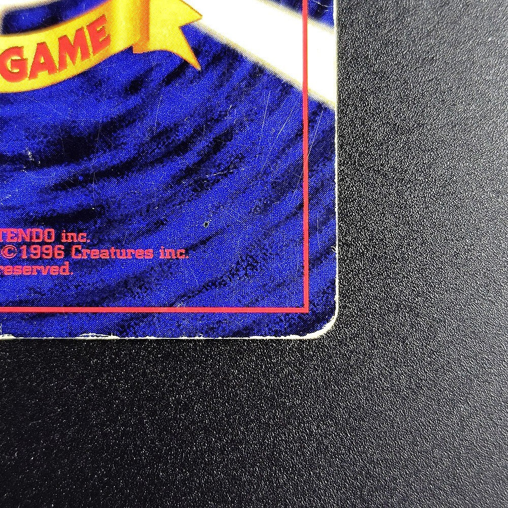 Cross Blastoise LV.52 Old Back No.009 MP 1996 Japanese Pokemon Card