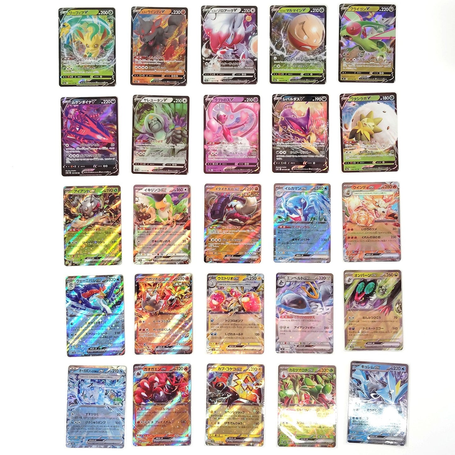 Pokemon Card Bulk Lot 100 V ex VMAX VSTAR NM-LP No Dupes Japanese US Stock 798