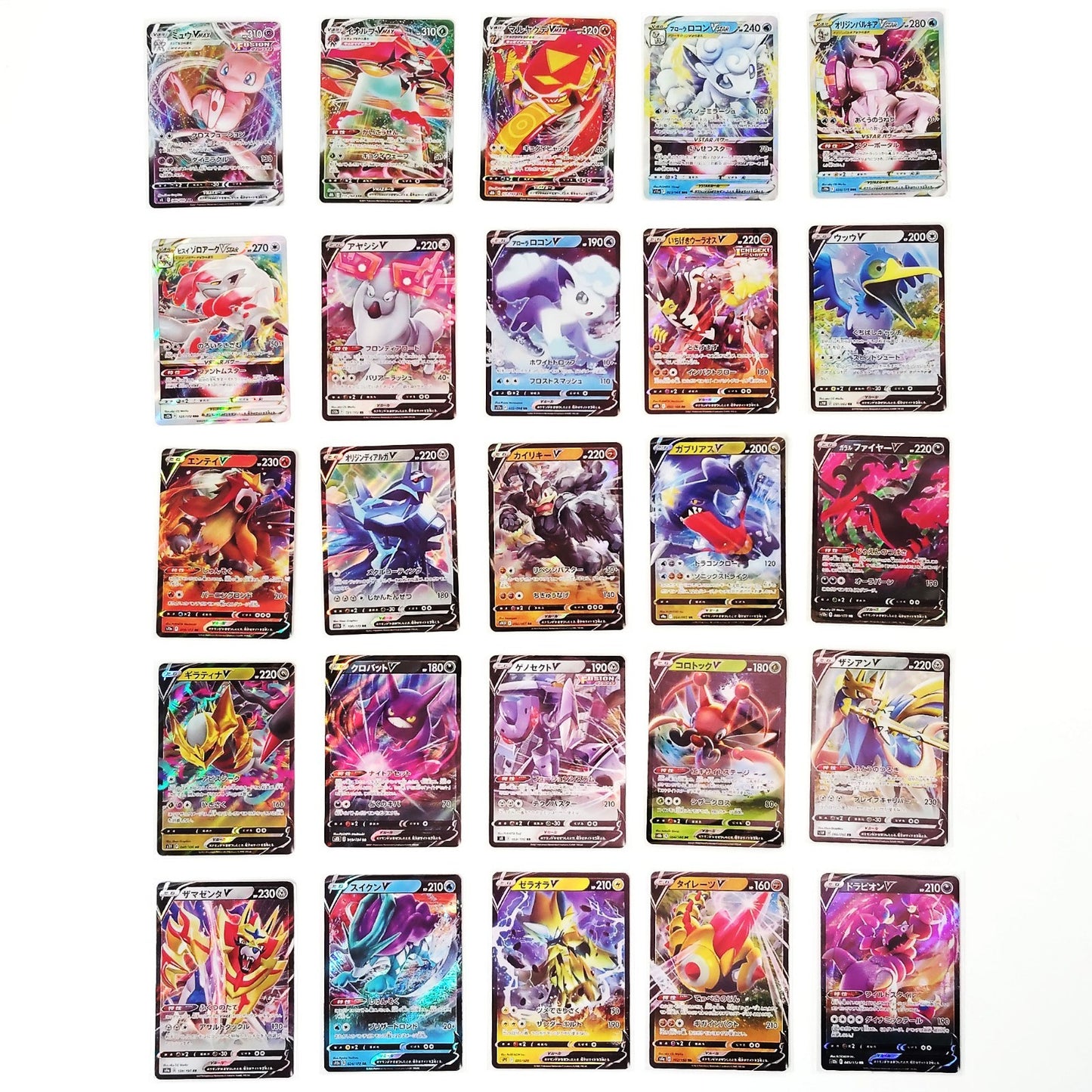 Pokemon Card Bulk Lot 100 V ex VMAX VSTAR NM-LP No Dupes Japanese US Stock 813