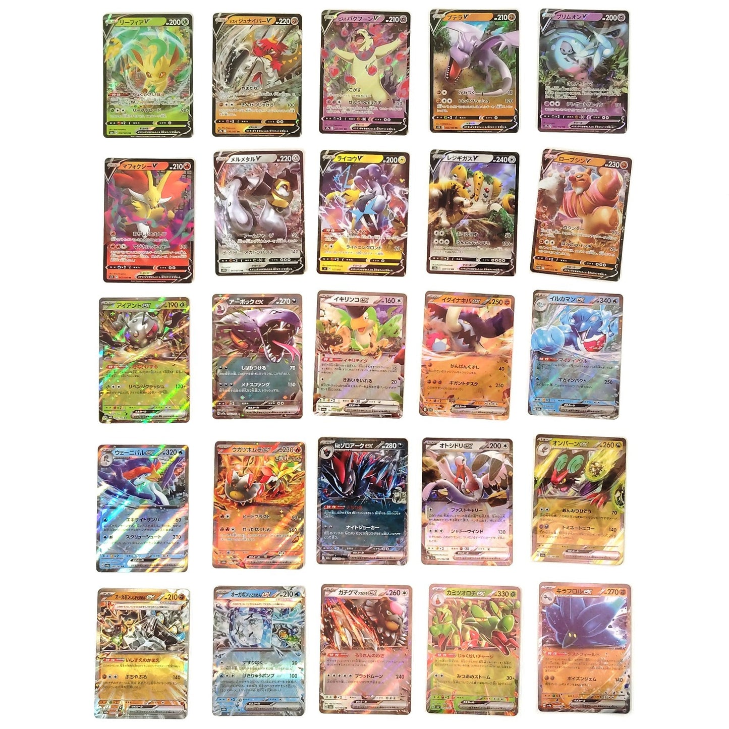 Pokemon Card Bulk Lot 100 V ex VMAX VSTAR NM-LP No Dupes Japanese US Stock 771