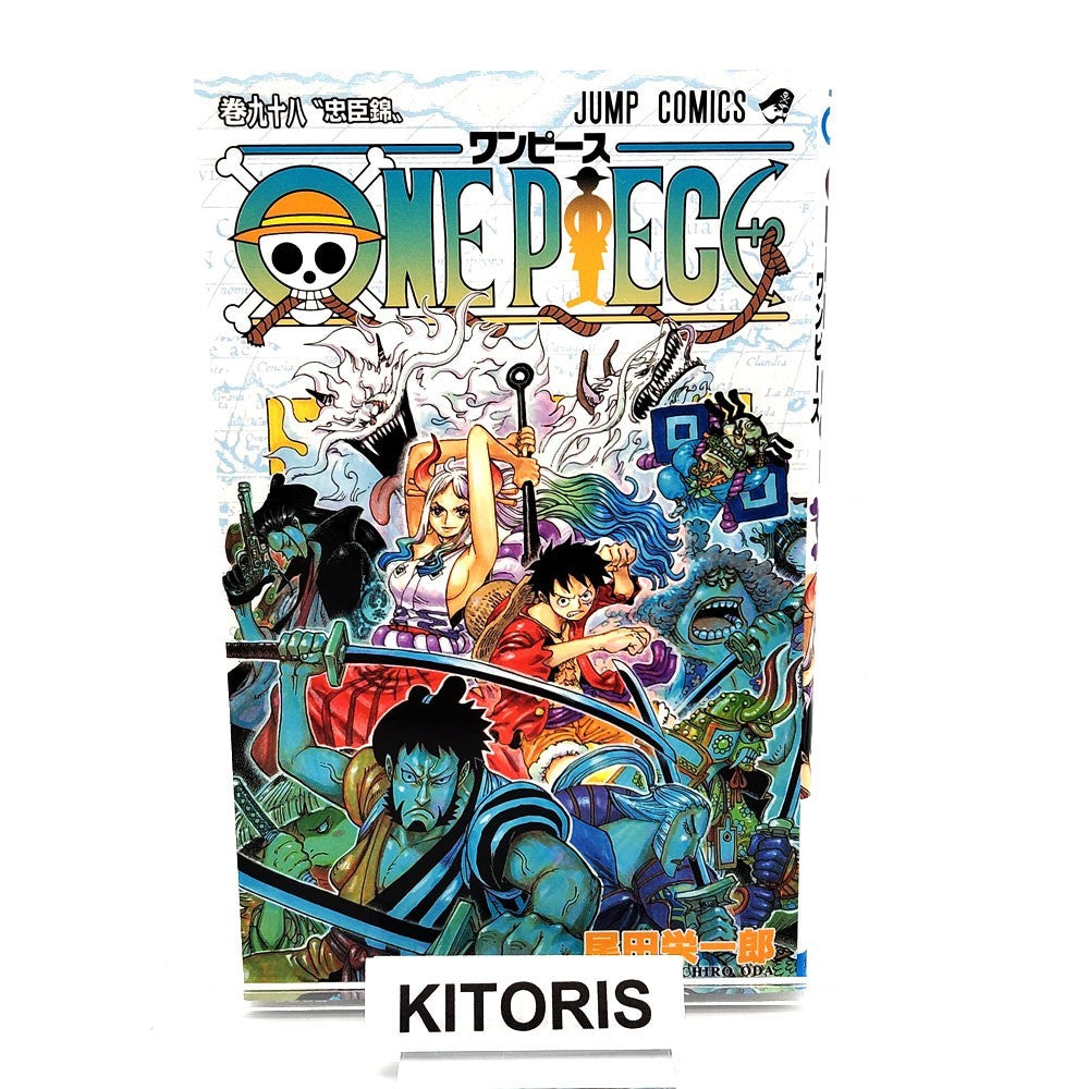 One Piece 1st Printing Vol 98 First Edition Shohan Manga Japanese 2021 Jump