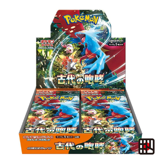 Ancient roar SV4K Booster Box Sealed Japanese Pokemon Card